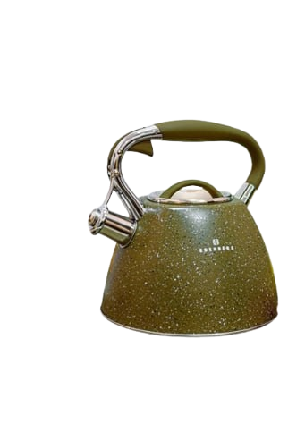 Металевий чайник Edenberg EB-1981 зі свистком 3 л Бронзовий, фото 1