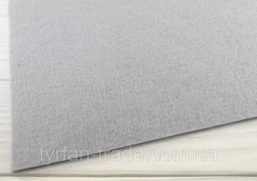 Технічна повсть — колір сірий 3 мм, фото 1