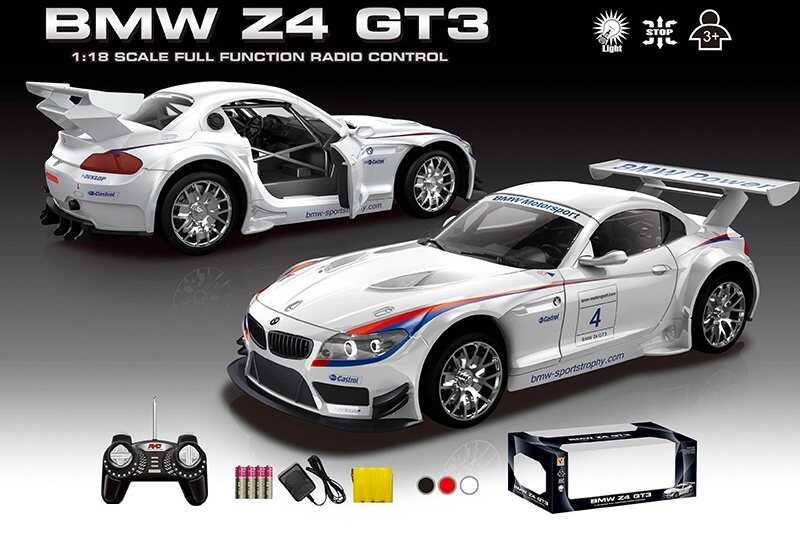 Машина на радіокеруванні 866-1812 B Штрих = 84642 (24/2) "BMW Z4 GT3", світло, акумулятор 4,8V, 2.4 Ghz-А,