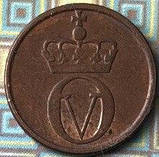 Монета Норвегії 1 ері 1965-72 рр., фото 2