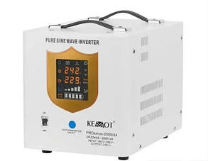 Джерело безперебійного живлення Kemot PROsinus-2000/24 (URZ3428), 2000 ВА / 1400 Вт