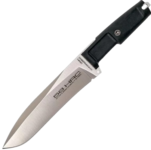 Тактичний мисливський ніж Ext. Ratio 459 58 HRC з Чохлом 31.5см Black (7_01406)