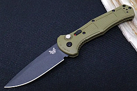 Викидний ніж Benchmade K2042 з кліпсою 19см Green (7_01417)