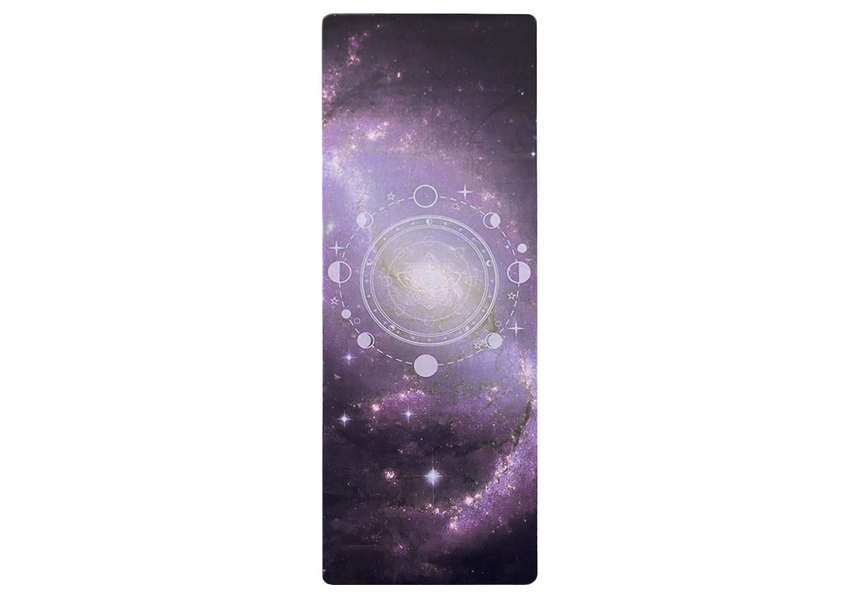 Килимок для йоги EasyFit Light VioletMoon (замша-каучук)