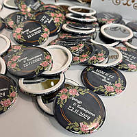 Дзеркальце люстерко з логотипом 58 мм