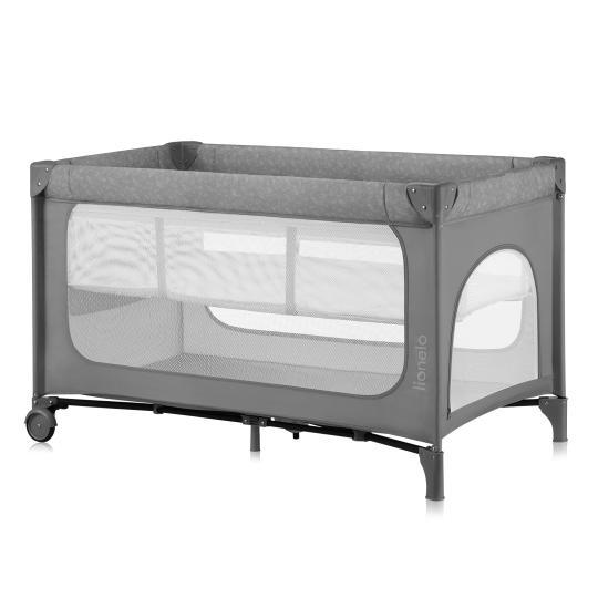 Манеж-ліжко Lionelo JASMIN EASY FOLD GREY STONE, фото 1