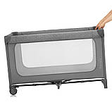 Манеж-ліжко Lionelo JASMIN EASY FOLD GREY STONE, фото 2