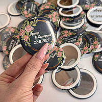 Дзеркальце брендоване з логотипом 58 мм