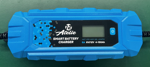 Пристрій зарядний 6 А 12 В цифровий імпульсний 12 Atelie, фото 1