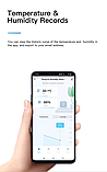 Электронный термометр гигрометр с Bluetooth / Умный датчик температуры и влажности, фото 3