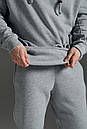 Худі зимове від Intruder сірого кольору на флісі, фото 6