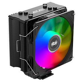 2E Gaming Процесорний кулер Air Cool ACN120B-ARGB, LGA1700, 1200, 115x, 1366, AM5, AM4, AM3, AM3+, AM2 ,AM2+,