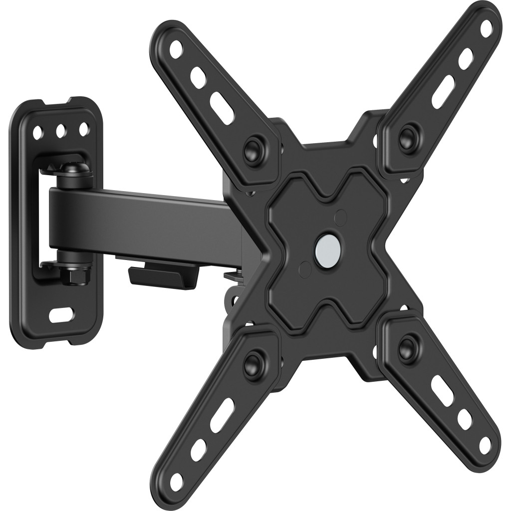 Кріплення для TV поворотно-похиле BRATECK LDA40-221 Black (LDA40-221)