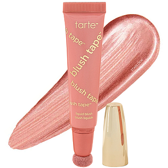 Рідкі сяючі рум'яна з натуральним фінішем Tarte Blush Tape Liquid Blush Pink 12 мл