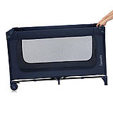 Манеж-ліжко Lionelo JASMIN EASY FOLD BLUE NAVY, фото 2