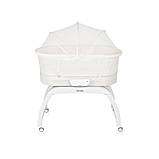 Ліжко-колиска з функцією ваг Lionelo CORAL WHITE, фото 6