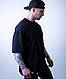 Футболка Oversize UP & FORWARD Black S - фото 1 - id-p2429946209
