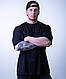 Футболка Oversize UP & FORWARD Black S - фото 3 - id-p2429946209