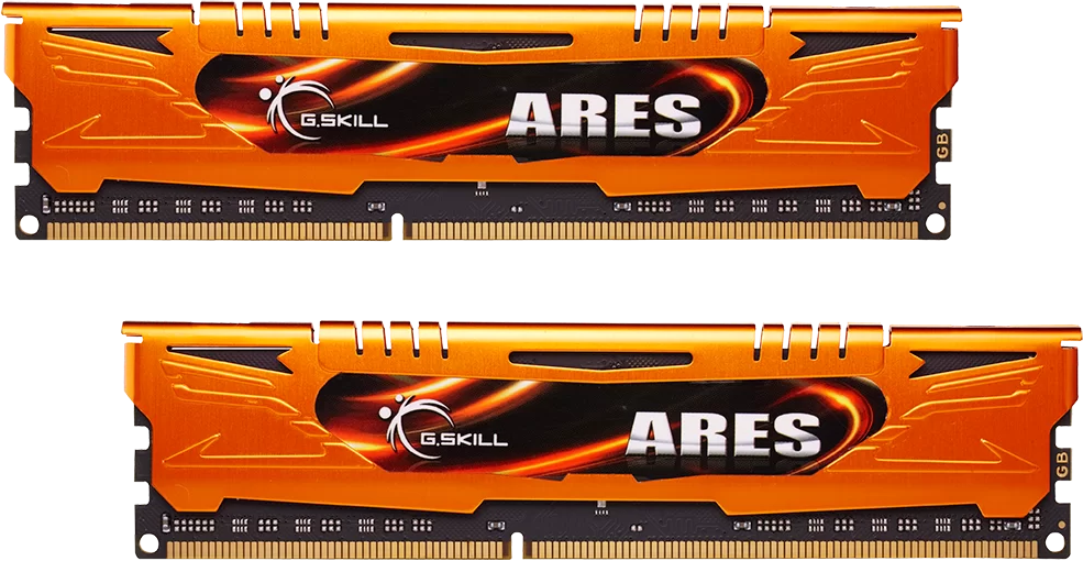 Модуль пам'яті DDR3 16 GB (2x8GB) 1600MHz G.Skill Ares Orange (F3-1600C10D-16GAO), фото 1
