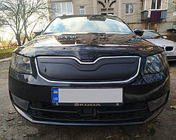 Зимова накладка на решітку (2013-2017) матова для Skoda Octavia III A7 рр
