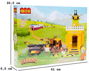 Конструктор "Місто" (468 елм.) Вулик/COGO