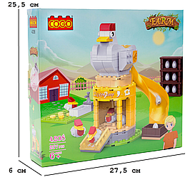 Конструктор "Місто" (257 елм.) Курятник/COGO