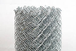 Сітка рабиця оцинкована. Комірка: 30х30мм, Дроту: 1,5 мм, Висота: 1 м.