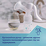 Ручний молоковідсмоктувач з пляшечкою для годування, фото 8