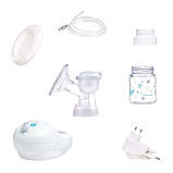 Молоковідсмоктувач з акумулятором з силіконовою масажною насадкою, фото 2