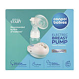 Молоковідсмоктувач з акумулятором з силіконовою масажною насадкою, фото 4