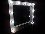 Дзеркало для макіяжу з лампочками А45, фото 2