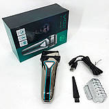 Електробритва для сухого гоління, Професійні електричні бритви, Тример для вусів Бритва бороди FA-27, фото 9