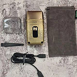 Бритва чоловіча електрична акумуляторна електробритва, Професійна бритва професійна для гоління XZ-13, фото 9