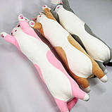 Кіт батон іграшка для сну 50, Іграшка кіт-батон без шкідливих речовин, Подушка у вигляді кота SL-46, фото 10