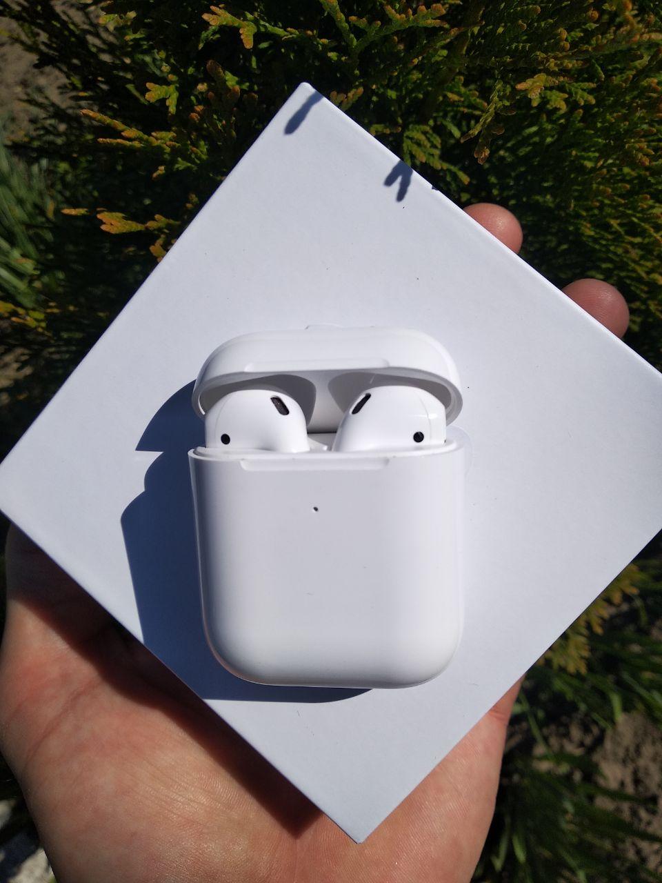 Беспроводные наушники Apple AirPods 2 поколения Full Аирподс 2 white ...