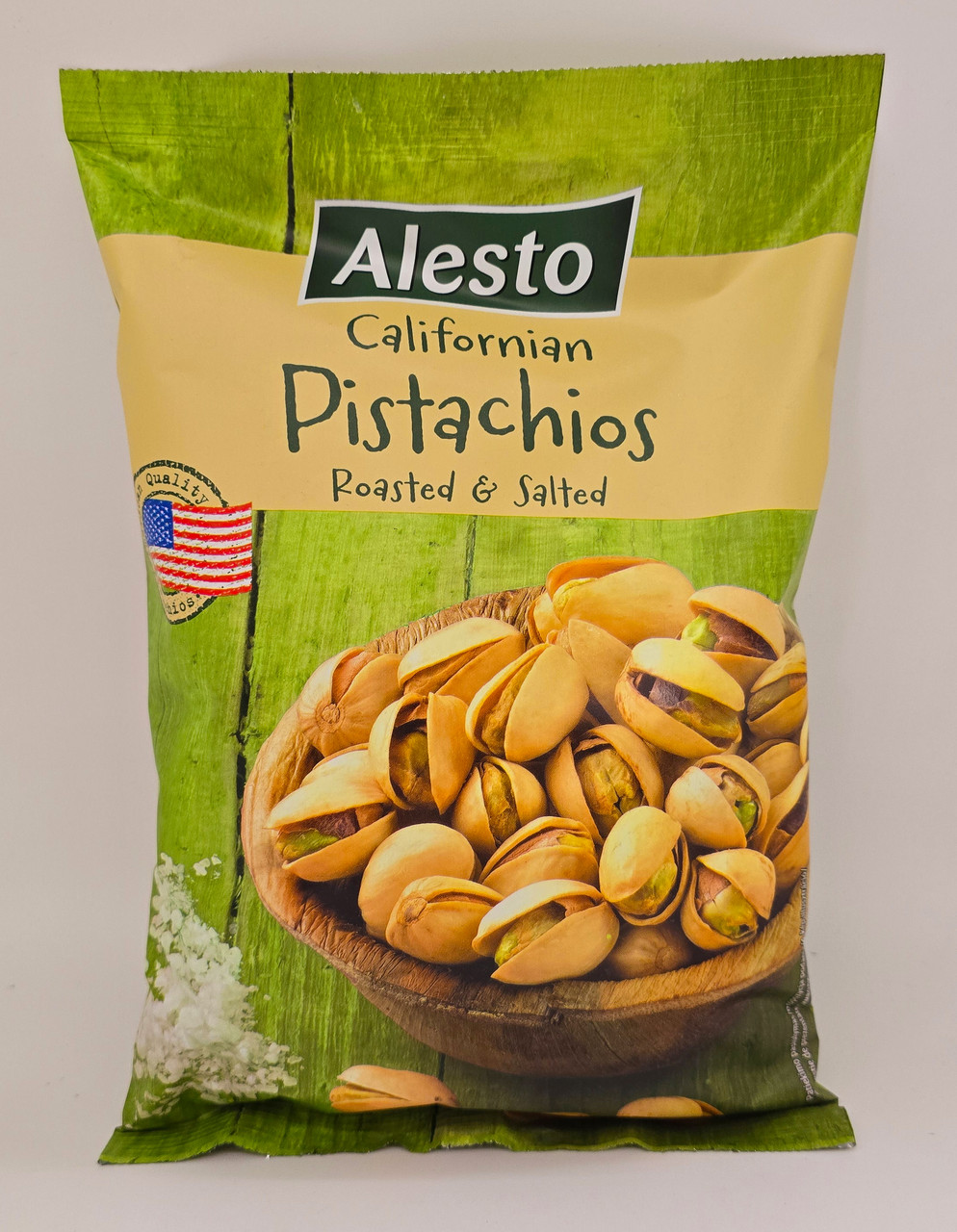 Каліфорнійські солоні фісташки Alesto 500г, фото 1