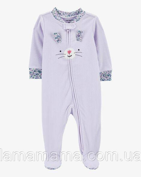 Флісовий чоловічок для дівчинки Зайчик Картерс, фото 1