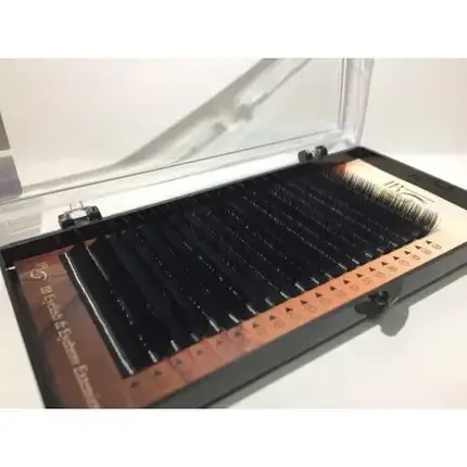 Вії на стрічці для нарощування i-Beauty D 0,10 мм, 08 мм, фото 1