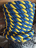 Канат бавовняний кольоровий от 26- до 40 мм L-50 метров, фото 7