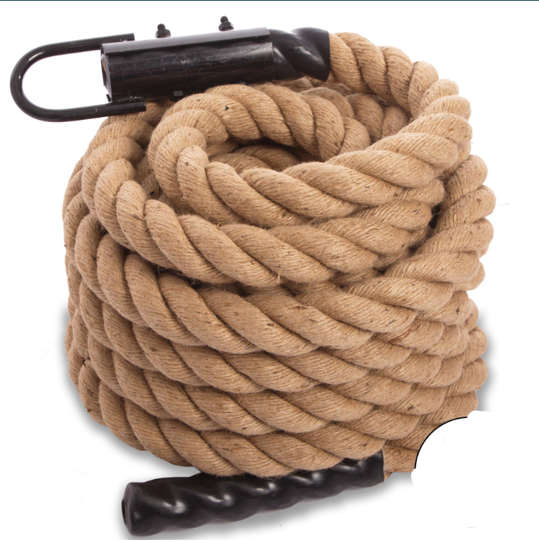 Канат для лазіння Zelart Combat Battle Rope з кріпленням 15 м для загальнофізичної підготовки, фото 1