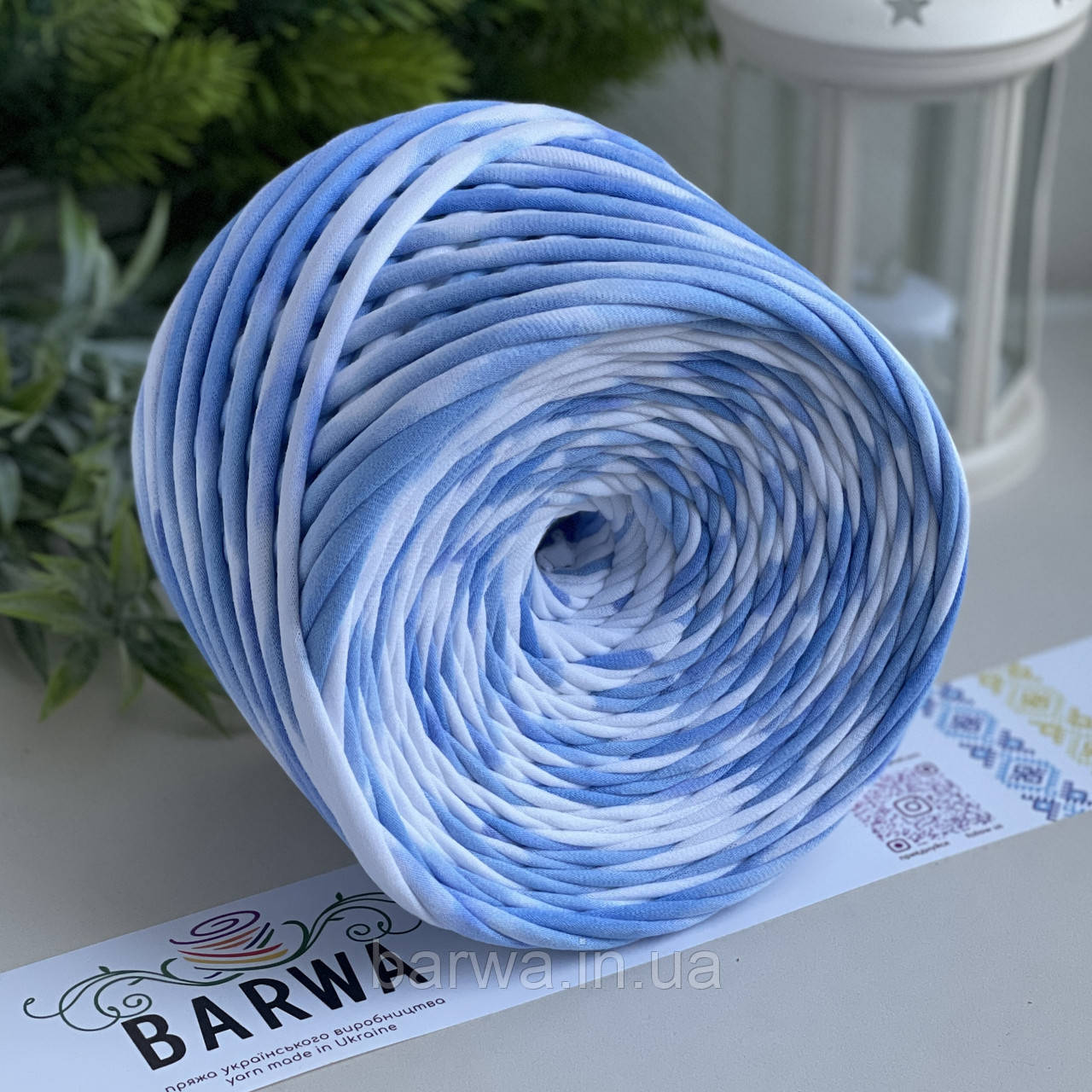 Пряжа трикотажна BARWA Крижаний