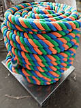 Канат бавовняний кольоровий от 26- до 40 мм L-50 метров, фото 4
