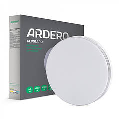 Світлодіодний світильник накладний Ardero AL801ARD 48 Вт 30 х 4 см white (Niz16043)