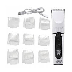 Бездротова машинка для стрижки волосся з дисплеєм Adler AD 2839 (Niz15954)