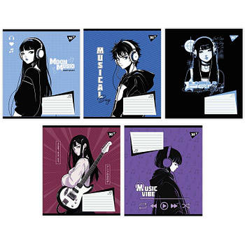 Нотний зошит Yes А5/12 Anime moon music 767435