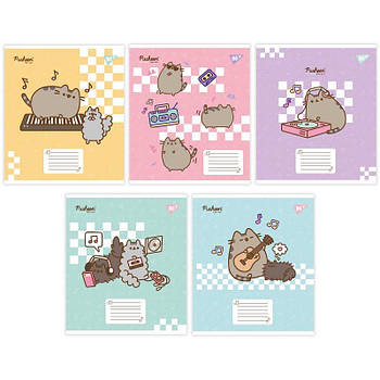 Нотний зошит Yes А5/12 Pusheen in music 766260