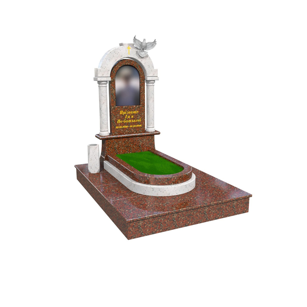 Пам'ятник 3D модель 1