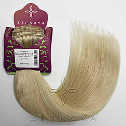 Натуральне Європейське Волосся на Заколках 40 см 110 грам, Меліроване №24/60А