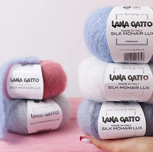 Silk Mohair Lux Мохер з люрексом