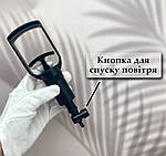 Вагінальна помпа вакуумна ручна помпа для клітора та вагіни Pussy Pump. 5 насадок, фото 5